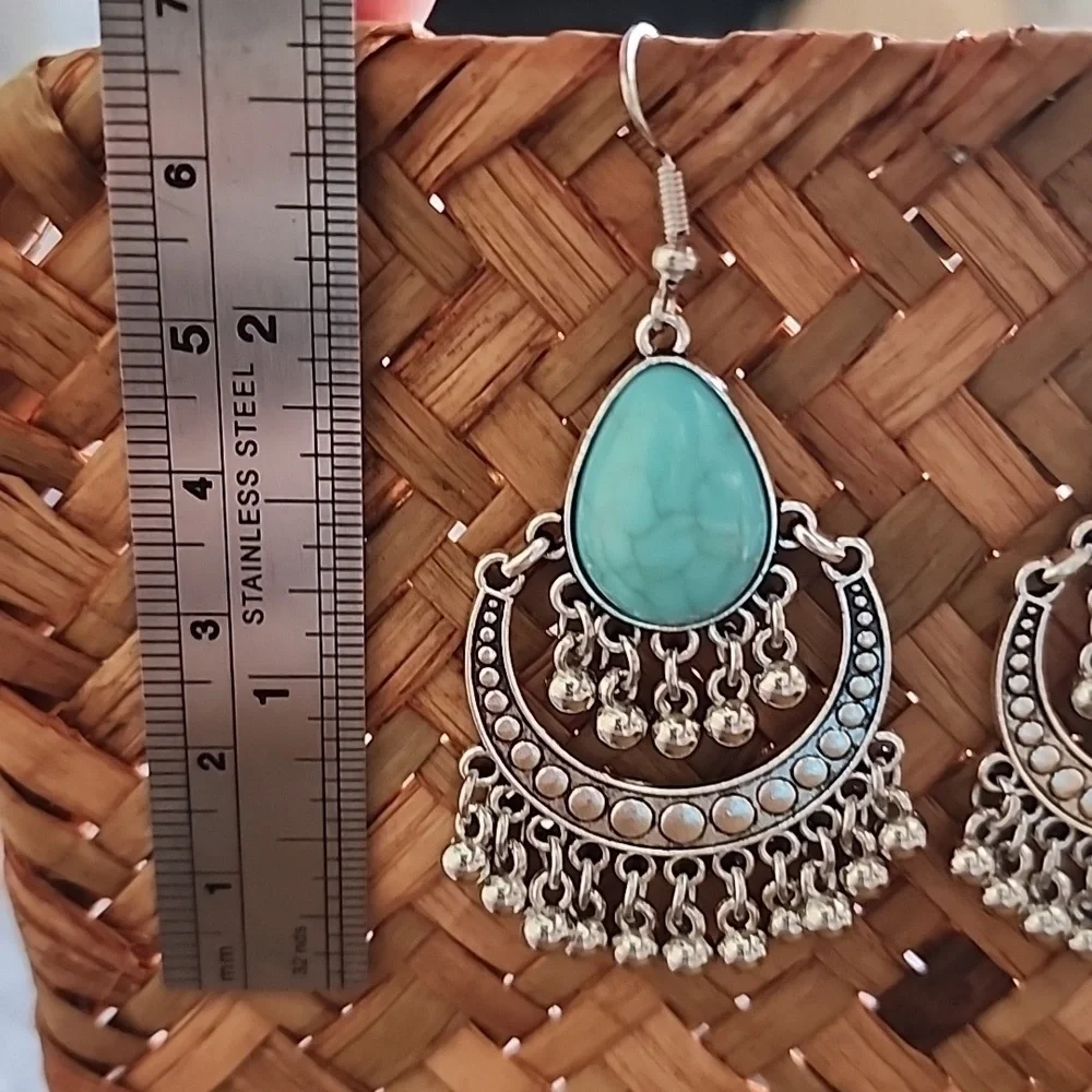 BOHEMIAN Blue Tribal Simulated Turquoise EP